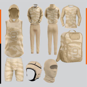 Alta calidad hombres americano 7 v 7 uniforme sublimación impresión 2024 Kit transpirable Color sólido OEM diseño personalizado 7 en 7 Kit de uniforme - Product Image 5