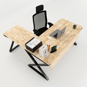 Bureau d'angle en forme de L XConcept HBXC021 - Design contemporain 160x150 - Product Image 1