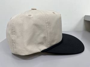 Vente en gros de casquettes Snapback en corde non structurée à bord plat casquettes de sport d'extérieur multicolores OEM Vietnam couvre-chef de golf promotionnel - Product Image 3