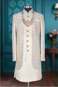 Camiseta de manga larga con cuello mandarín, nueva colección festiva, étnico, Indo, Occidental, Sherwani, Dhoti, tradicional - Product Image 2