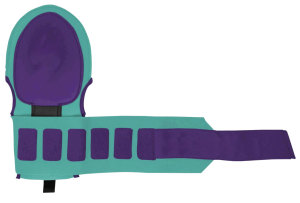 Custom Professional High Quality Durable Left-Handed Heart Pattern <b>Baseball</b> Sliding <b>Mitt</b> Flexible Breathable Design for Youth - Product Image 4