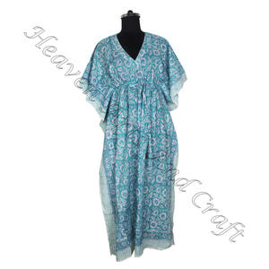 2025 Standard Indian Manufacturers New Arrival Fashion Long Sleeveless Woman Cotton <b>Kaftan</b> Long <b>Size</b> <b>Kaftan</b>/Caftan Cotton - Product Image 5