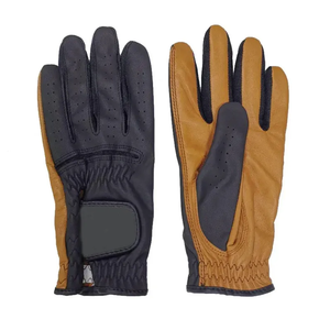 Gants de golf en peau de mouton à imprimé floral, en microfibre de polyester, fermeture réglable, vêtements de sport pour femmes, hommes et enfants, avec logo - Product Image 4