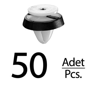 คลิปหนีบขอบบังโคลนสำหรับฟอร์ด เฟียสต้า เรนเจอร์ โฟกัส ลินคอล์น เอ็มเคเอ็กซ์ คอนติเนนทัล - 50 ชิ้น - Product Image 1