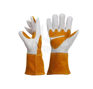 Gants de soudage en cuir de vachette résistants aux hautes températures Gants de protection à isolation thermique du Pakistan - Product Image 1