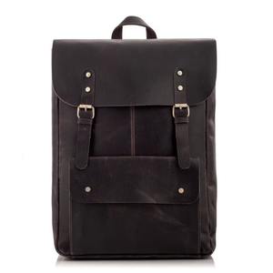 CLC Vintage Large Stylish Genuine <b>Leather</b> Sport Duffle Backpack Custom Logo Fashionable Candy Color <b>Men</b> Women Travel Gym Hook - Product Image 1