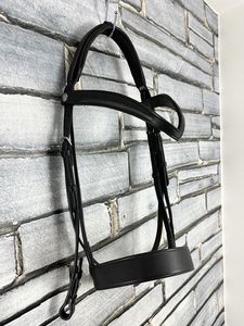 Brides de cheval Meilleure nouvelle bride anatomique Bride anatomique en cuir de cheval - Product Image 3