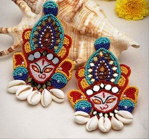 Pendientes de Cuentas y Lentejuelas, Pendientes Personalizados con Múltiples Cuentas, Joyería Festiva para Mujer al Mejor Precio - Product Image 3