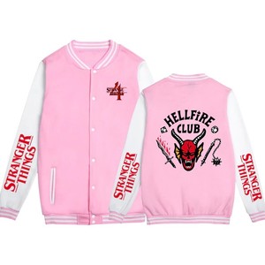 Chaqueta de lana con cuello en V de un solo pecho personalizada 2025 nuevo bordado de Hip Hop 6XL abrigo largo para mujeres y hombres uniforme de béisbol - Product Image 4