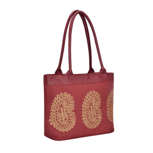 Juco กระเป๋าช้อปปิ้งมีสายรัดวัสดุย้อมสีสำหรับส่งออก - Product Image 1