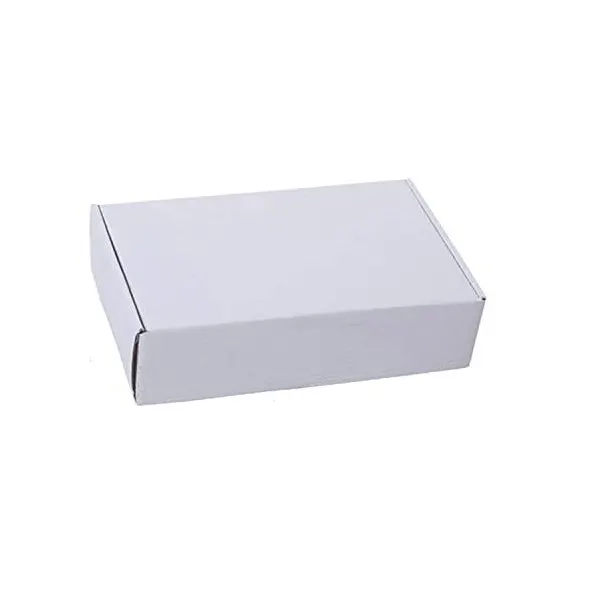 Samnantools 3 Ply White Flap Caja de embalaje corrugada Tamaño: 4x4x1,5 Longitud 4 pulgadas Ancho 4 pulgadas Altura 1,5 pulgadas 3Ply Corrugado P