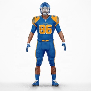 2025 derniers uniformes de football américain personnalisés usine en gros respirant manches courtes - Product Image 2