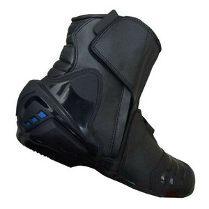 De moda de cuero de moto zapatos de carreras en Color sólido venta al por mayor de la mejor calidad zapatos de moto - Product Image 3