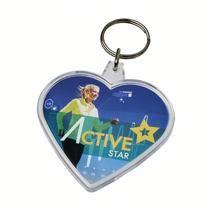 Llavero de Corazón Personalizado, Producto Promocional Deportivo - Product Image 3