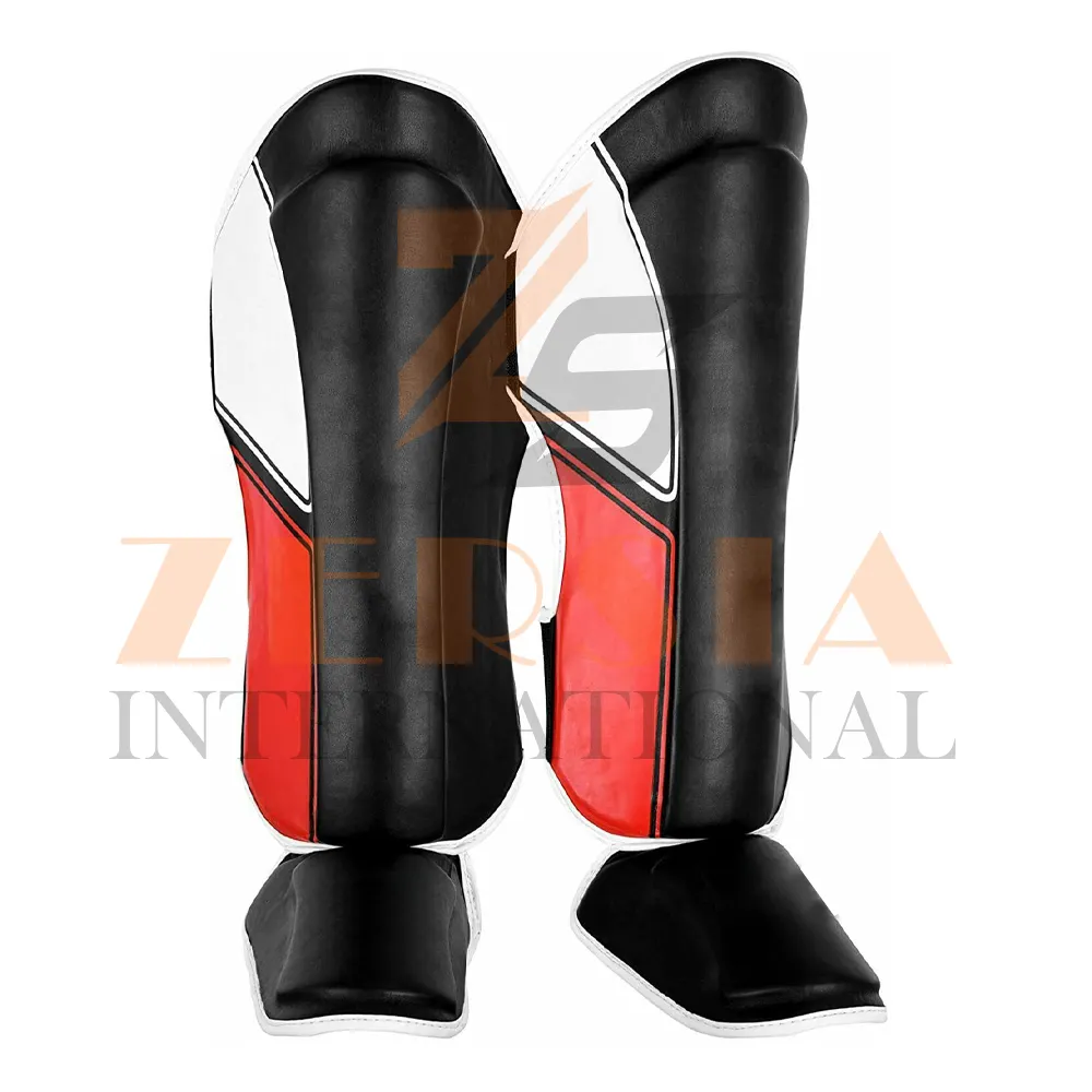 Muay thai shin guardas com proteção para os pés e joelhos, proteção leve para kickboxing, mma, e todos os esportes se sustentam