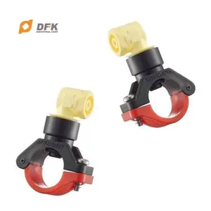 Plastic Spray Nozzle PP Hollow Cone Pipe Clamp For Cooling Water Tower