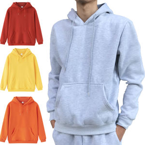 400GSM Cotton Hoodies Heavyweight Unisex Sweatshirts Warm Comfortable Apparel Factory <b>Direct</b> Wholesale Custom Logo Supply - Product Image 2