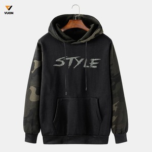 Vêtements pour hommes épais en coton de haute qualité sweat à capuche en relief 3D personnalisé unisexe imprimé partout brodé conception OEM taille USA - Product Image 1