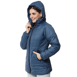 แจ็กเก็ตปลาปักเป้าสำหรับผู้หญิงเสื้อแจ็คเก็ตขนเป็ดสำหรับใส่กลางแจ้งทำจากผ้าที่ระบายอากาศได้ดีที่สุดน้ำหนักเบาทนทาน - Product Image 2