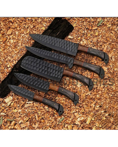 Juego de cuchillos de cocina de Chef más vendido Juego de cuchillos de Chef de 5 piezas Juego de cuchillos de acero inoxidable Cocina - Product Image 2