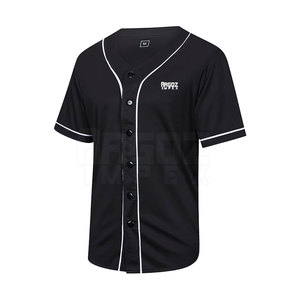 Nouveauté meilleure qualité 100% maillot de baseball en polyester respirant nom personnalisé vêtements de sport pour les amateurs meilleur prix - Product Image 1