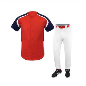 Uniforme personalizable de béisbol y sóftbol de talla grande último estilo de baloncesto con nombre y logotipo personalizados - Product Image 4