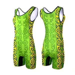 Camisetas de lucha de sublimación con logotipo personalizado de alta calidad, camisetas de lucha para jóvenes y medias de lucha para hombres, venta al por mayor 2026 - Product Image 1