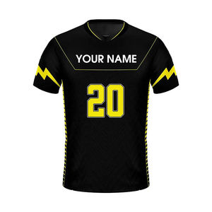 Fabricación barata personalizada sublimar hombres fútbol americano Jersey elegante bordado sarga fútbol americano Jersey fútbol desgaste - Product Image 4