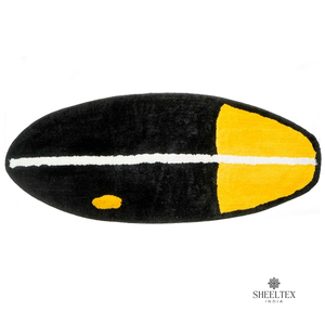 พรมเช็ดเท้าดีไซน์ใหม่กันลื่น ผลิตจากผ้าฝ้าย 100% ทำมือ สไตล์โมเดิร์น สำหรับใช้ในบ้านและโรงแรม ขนาดสั่งทำได้ ซักล้างได้ ทนทาน ใช้ได้สองด้าน - Product Image 2