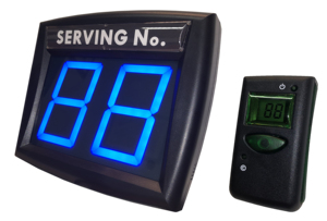 Không dây LCD điện tử quản lý hàng đợi hệ thống điều khiển từ xa trong nhà sử dụng lớn hiển thị điện tử vé Dispenser chờ đợi số - Product Image 2