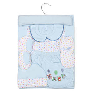 Conjunto de Regalo para Bebé Recién Nacido (8 Piezas) - Azul - Product Image 1