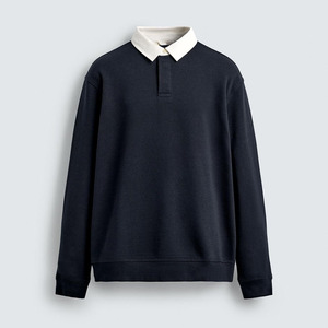 เสื้อสเวตเตอร์แฟชั่นผู้ชายให้ความรู้สึกพรีเมี่ยมทำจากผ้าคุณภาพสูงเหมาะสำหรับอากาศเย็นสวมใส่สบายสไตล์สตรีท - Product Image 1