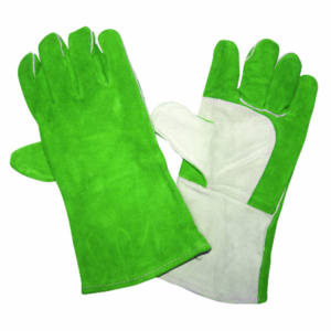 Gants de sécurité en cuir de vachette pleine fleur de qualité supérieure, anti-vibration, respirants, ignifuges, résistants à la chaleur et aux étincelles de soudage - Product Image 3