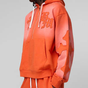 Chándal Deportivo Informal con Capucha para Hombre, Estilo Lavado Ácido, Manga Larga, Hecho en Pakistán, Talla Grande, Invierno 2025 - Product Image 3