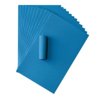 Kit de fabricación de velas de cera de abejas DIY Sotacandlemarket al por mayor para niños, hojas de cera de abejas de lujo en tono azul claro, más de 48 colores, juguete