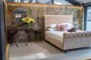 Chapa decorativa para exteriores de pizarra de estilo blanco Himalaya, bloque de 1-3mm de espesor, chapa con respaldo de resina, fabricación Natural DE LA India - Product Image 6