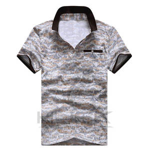 Polos informales de verano de alta calidad al por mayor 2023, camisa de manga corta para hombre, estampado de talla grande para hombre - Product Image 6