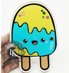 ที่หนีบขนตาปลอมอะคริลิคแบบใหม่มีแม่เหล็กติดโลโก้ตามสั่ง - Product Image 4