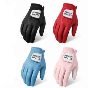 Gants de golf unisexes 100% cuir véritable, qualité supérieure, respirants, prise en main confortable, choix de couleurs multiples, service OEM pour les sports masculins - Product Image 4