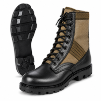 Bottes tactiques légères SUPER FORCE JB-SW-09 pour la jungle, tige en cuir véritable, semelle intérieure en caoutchouc, fermeture à lacets et zip, vert