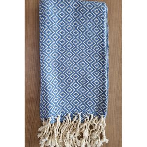 Sierra Personnalisable 100% Coton Baklava Motifs Peshtamal Serviette À Main 100x180 cm 400gr En Gros De Turquie - Product Image 2