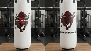 Sacs de frappe lourds en cuir en gros avec sac de frappe suspendu 25KG Équipement de boxe pour adultes - POWER PUNCH - Product Image 5