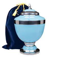 Samovar indio exporta urna en forma de corazón suministros funerarios - Product Image 6