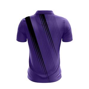Camisetas de Manga Corta con Cuello en V de Alta Calidad, de Spandex/Poliéster, de Secado Rápido, Sublimación, Diseño Personalizado para Hombre, Patrón con Nombre de Jugador - Product Image 2