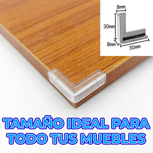 Confezione da 10 protezioni angolari in silicone antiurto con forte adesione - Product Image 3