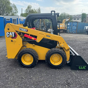 Precio de fábrica Cat Skid Steer Loader Compact Loader Venta caliente equipo de construcción al por mayor mejor calidad máquina de movimiento de tierras - Product Image 6