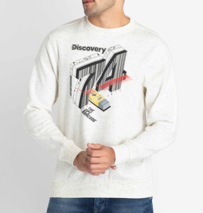 Sudadera con cuello redondo atlético para hombre, 100% algodón, personalizable OEM, abrigo informal sólido con técnicas de bordado - Product Image 1