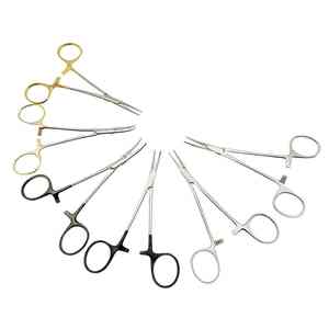 Portaagujas manual de acero inoxidable con mango de color e impresión de logotipo personalizado con certificación CE de Caronia Surgical - Product Image 5