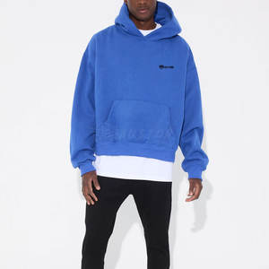 เสื้อฮู้ดไหล่ตกน้ำหนักเบาดีไซน์ตามสั่ง - Product Image 3