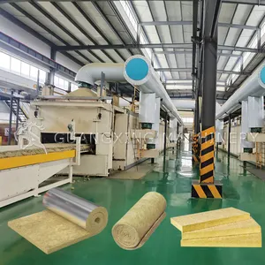 Factory Customized Continuous Fully Automatic Equipment Mineral Rock Wool Stone Basalt Production Line